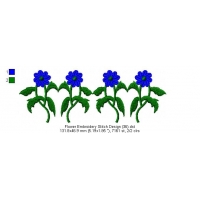 Flower Embroidery Stitch Design 36